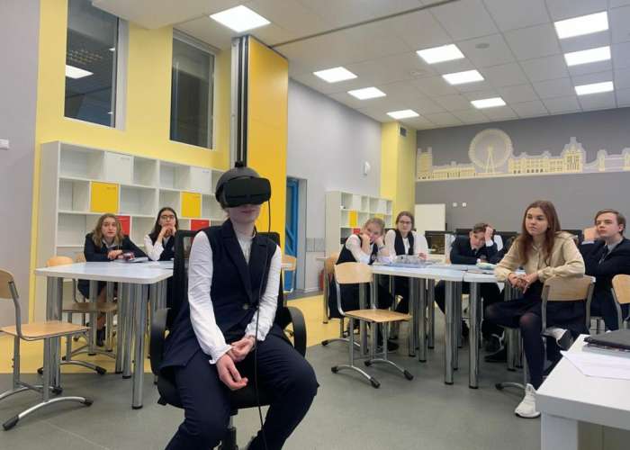 Урок с применением VR-шлема